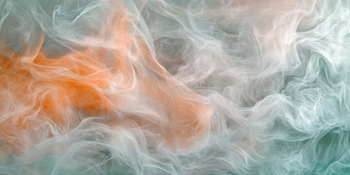 A shining liquid fog featuring a dreamy thread background