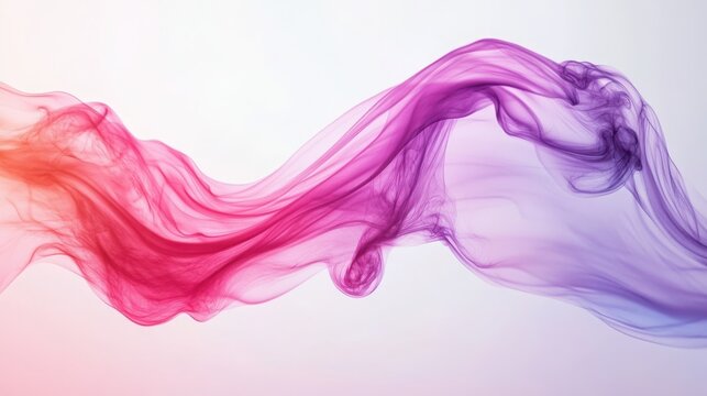 Liquid mist curves gently on a vibrant swirling background