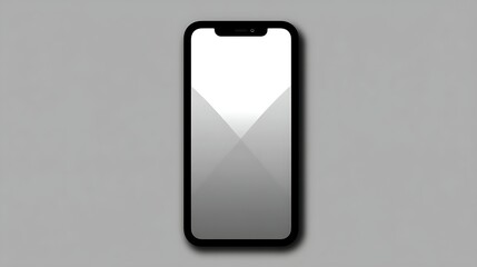 Poster - mobile device display technology ui ux mockup presentation modern smartphone application design conc