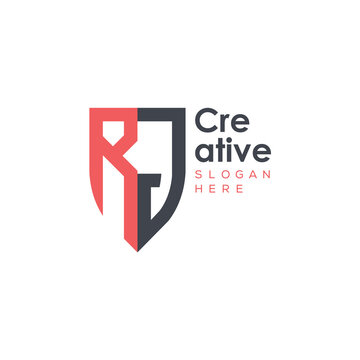 initial monogram letter logo with creative design.