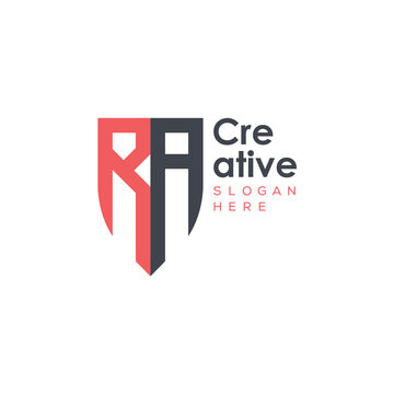 initial monogram letter logo with creative design.