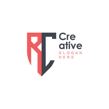 initial monogram letter logo with creative design.