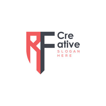 initial monogram letter logo with creative design.