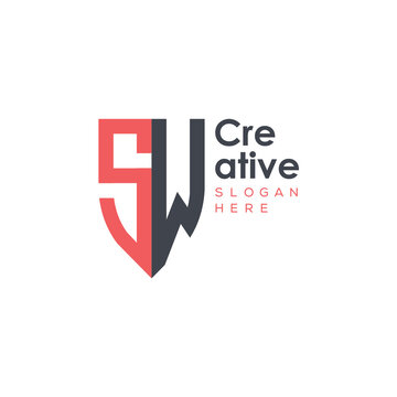initial monogram letter logo with creative design.