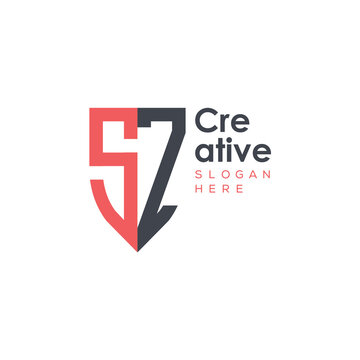 initial monogram letter logo with creative design.
