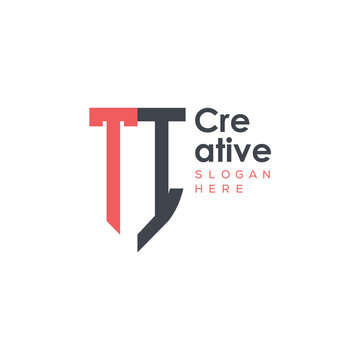 initial monogram letter logo with creative design.