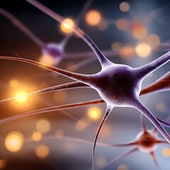 Poster - Neural Network Cells Connected in Abstract Digital Space Representation with Molecular Structure