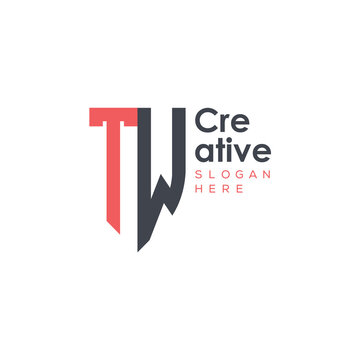 initial monogram letter logo with creative design.