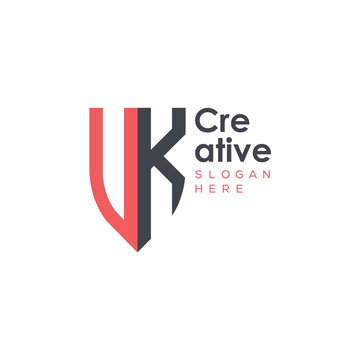 initial monogram letter logo with creative design.