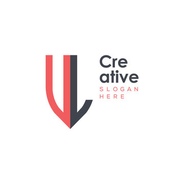 initial monogram letter logo with creative design.