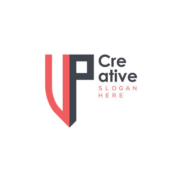 initial monogram letter logo with creative design.