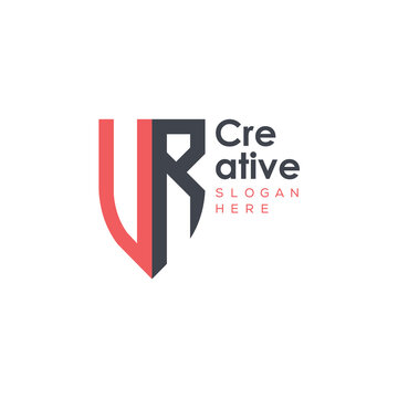 initial monogram letter logo with creative design.