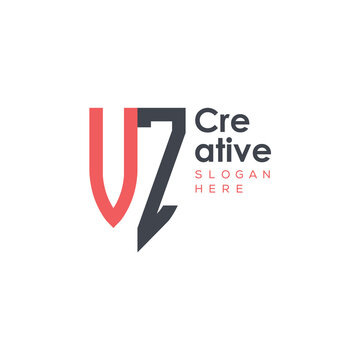 initial monogram letter logo with creative design.