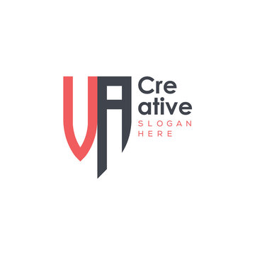 initial monogram letter logo with creative design.