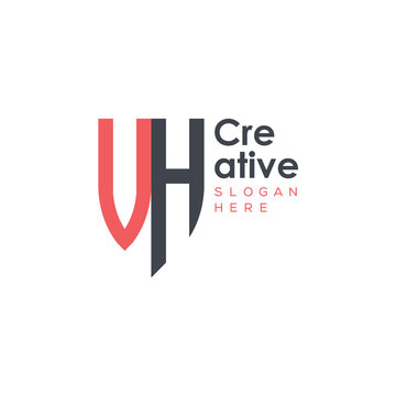 initial monogram letter logo with creative design.