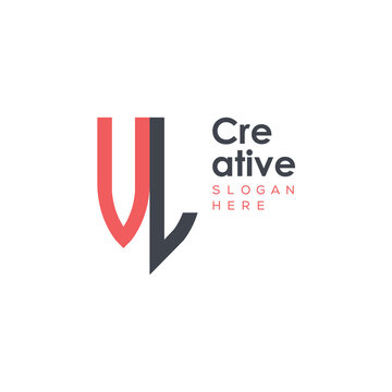 initial monogram letter logo with creative design.