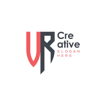 initial monogram letter logo with creative design.