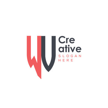initial monogram letter logo with creative design.