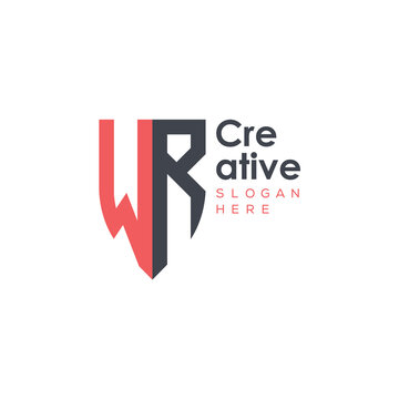 initial monogram letter logo with creative design.