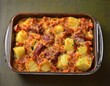 © Argiduna - Deliciosa y jugosa receta de bistec y patatas al horno en olla de cocción lenta.