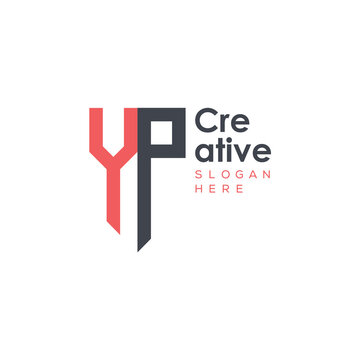 initial monogram letter logo with creative design.