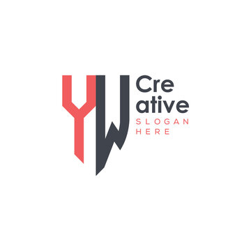 initial monogram letter logo with creative design.