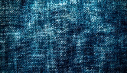 Poster - Vibrant textured fabric with deep purple hues displayed in a close-up view, showcasing intricate weaves and patterns under soft lighting