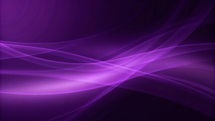 Leinwandbilder - Sophisticated and sleek purple background with light energy wave for business presentation use, purple background or wallpaper, modern design, digital backdrop, abstract gradient illumination