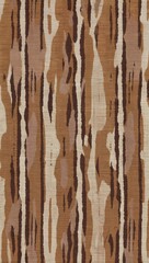 Poster - Abstract design featuring layered patterns in earthy tones, showcasing a stunning blend of colors and textures