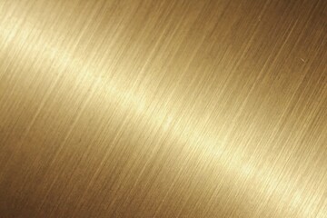 Poster - Brushed gold abstract texture with a smooth sheen for artistic background and design projects