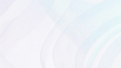 Aufkleber - Turquoise, purple draped net on wavy subtle curves. Abstract cheque, ticket, banner, certificate template. Colored watermark pattern. Guilloche art line design. White background flowing texture