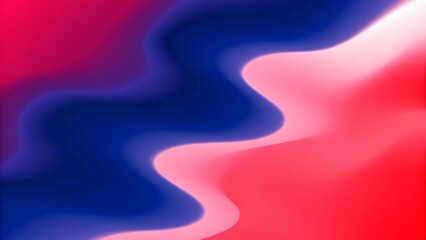 Poster - Fluid gradient background with red, blue and violet. Abstract color waves, modern digital art design with flowing motion and vibrant tones for creative visual projects and presentations