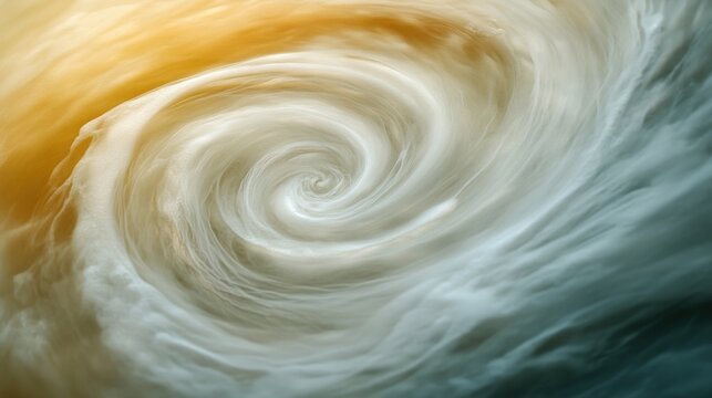 Soft shimmer effect with a flowing mist swirl element