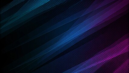 Aufkleber - Abstract game background with blue pink light. Suit for e-sport and gaming competitions, futuristic digital design with neon colors and glowing elements for tournament visuals and streams.