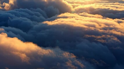 Wall Mural - A illuminating the sky with vibrant colors and soft clouds