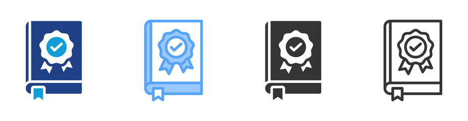 Aufkleber - Guideline icon set multiple style collection