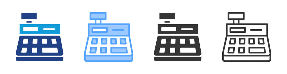 Aufkleber - Till icon set multiple style collection