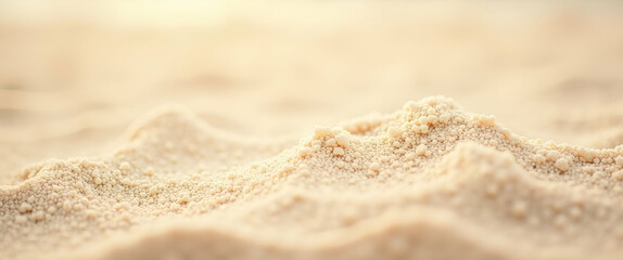 Wall Mural - isolated soft sand background: perfect for summer relaxation and vacation themes in stock photos wit