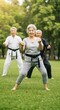 © Lari - Stay active and sharp at any age. Martial arts promotes health and vitality for seniors.