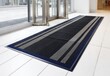 © AndiAzis - Modern Striped Floor Mat Design Improves Entrance Aesthetics