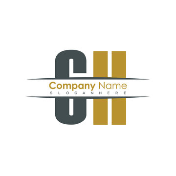 initial monogram letter logo with creative design.