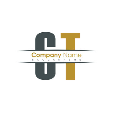 initial monogram letter logo with creative design.
