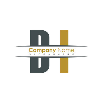 initial monogram letter logo with creative design.