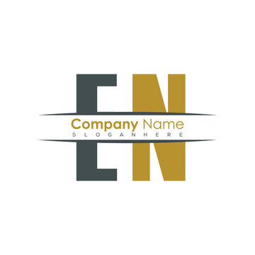 initial monogram letter logo with creative design.