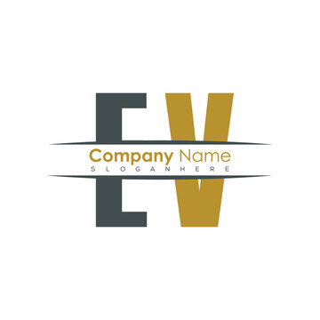 initial monogram letter logo with creative design.