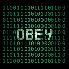 obey hidden in binary code