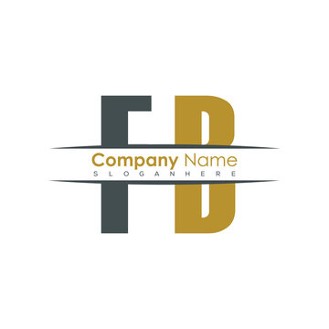 initial monogram letter logo with creative design.