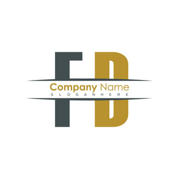 initial monogram letter logo with creative design.