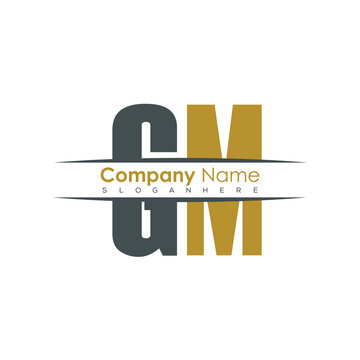 initial monogram letter logo with creative design.
