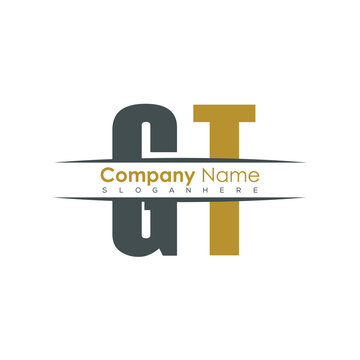 initial monogram letter logo with creative design.